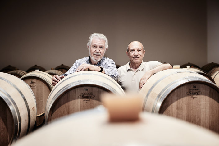 Javier Zaccagnini und Mariano García in der Bodegas y Viñedos Aalto