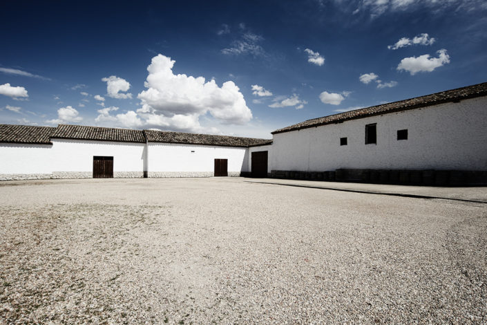 Fassade der Bodega Dehesa de los Canónigos