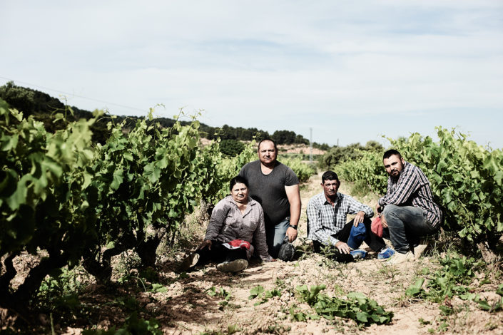 Mitarbeiter der Finca el Mas