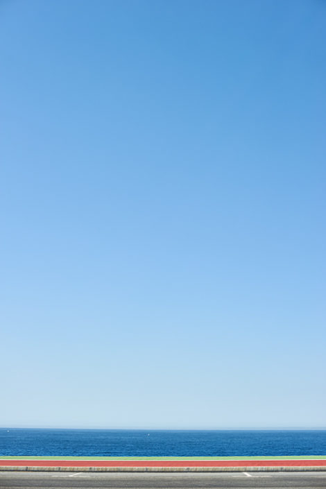 Strasse und Meer