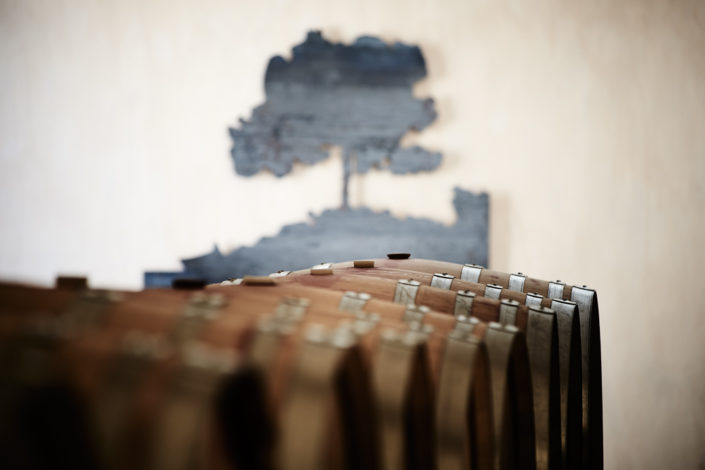 Barriques der Bodegas y Viñedos el Sequé