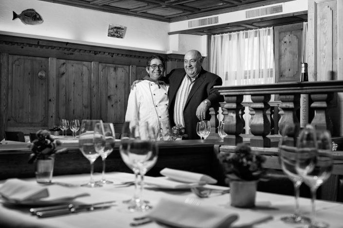 Portrait von Jose Varela und Jose Goncalves, Restaurant Wolfbach, Zürich